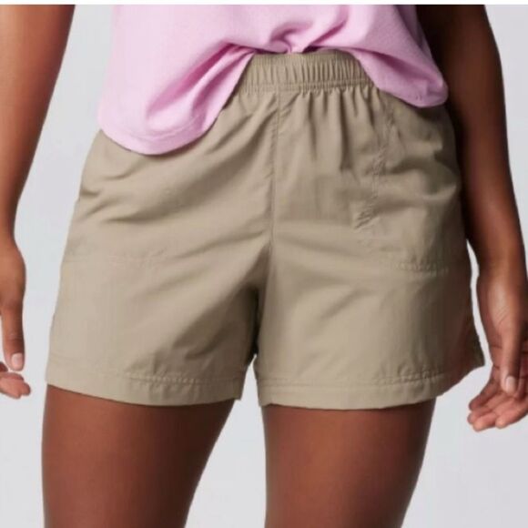 Columbia Women’s Pull On Utility Nylon Shorts Size M Sandy River Shorts - Picture 1 of 12